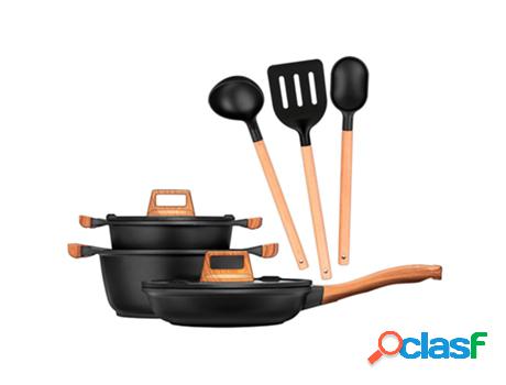 Baterías de Cocina SMILE (20-24 cm - Aluminio Fundido -