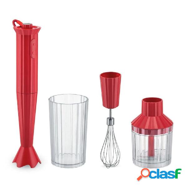 Batidora ALESSI Plisse MDL10S R Rojo Accesorios