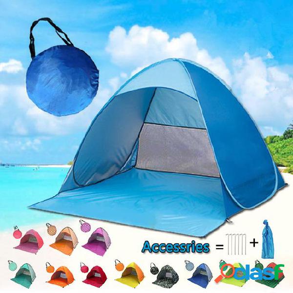 Beach tent pop up beach tents instant quick cabana sun