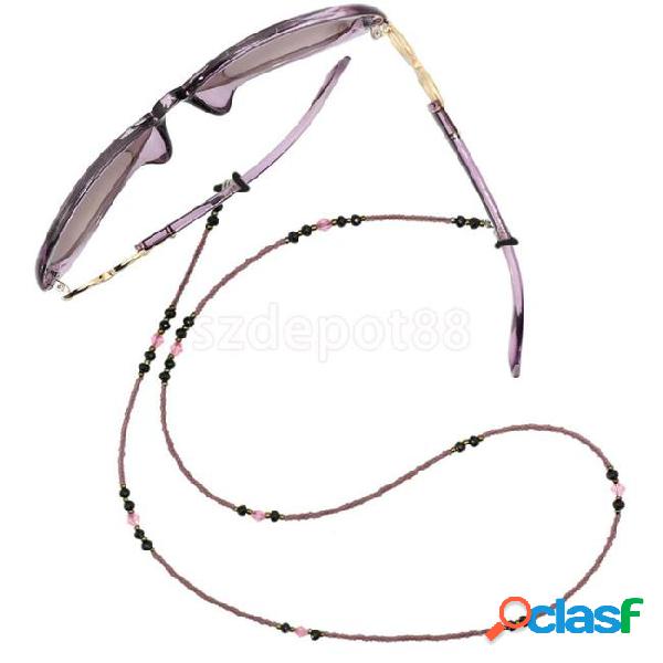 Beads eyeglasses cord sunglasses spectacles chain holder