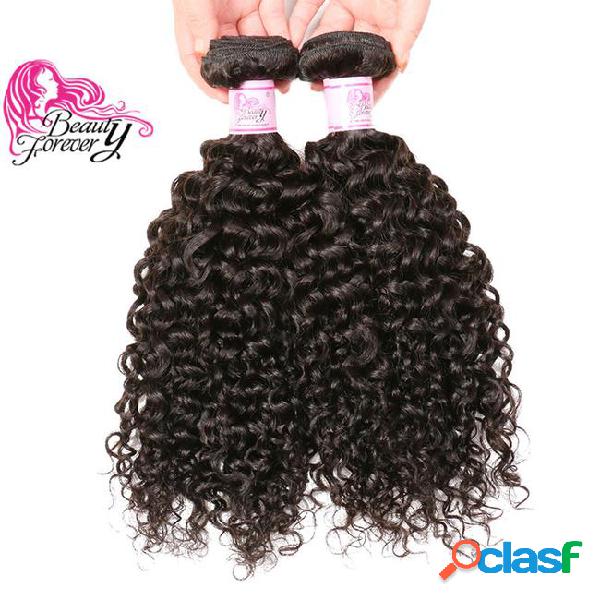 Beauty forever indian curly hair extension 8-26 inch bundles