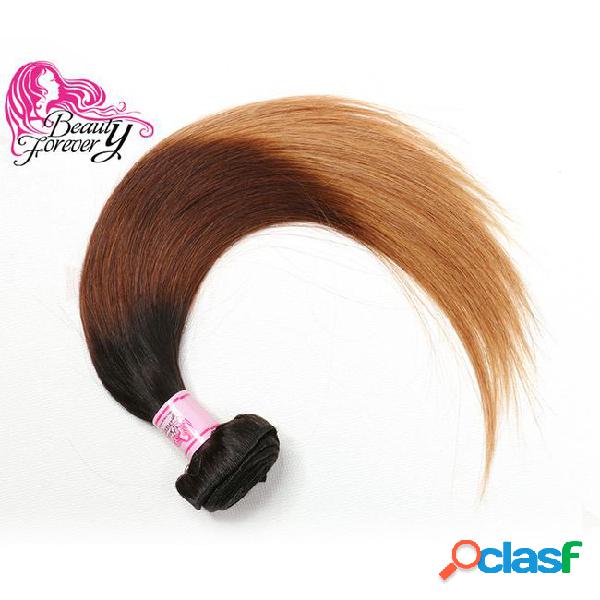 Beauty forever straight malaysian ombre weave 16-26inch 100%