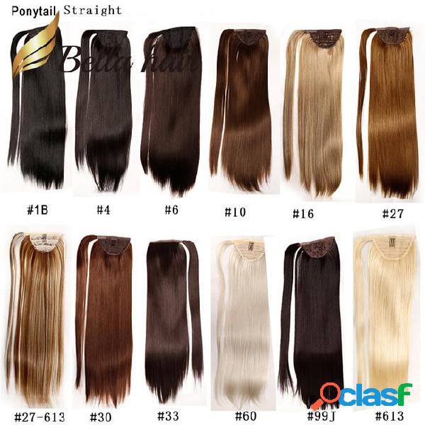 Bella hair? remy synthetic handmade ponytail hair extensions