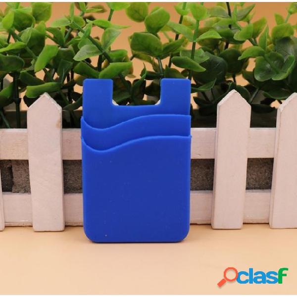 Best factory price silicone rubber credit card holder