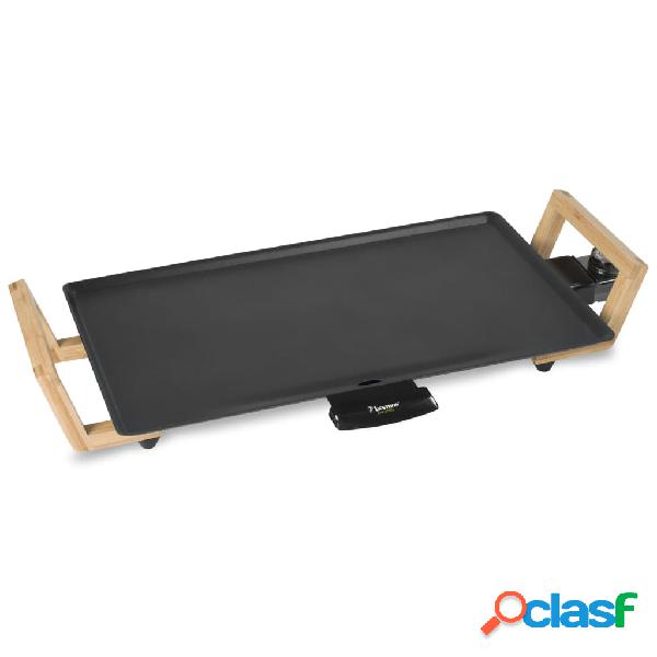 Bestron Placa de horno con mangos de bambú ABP602BB 48x26