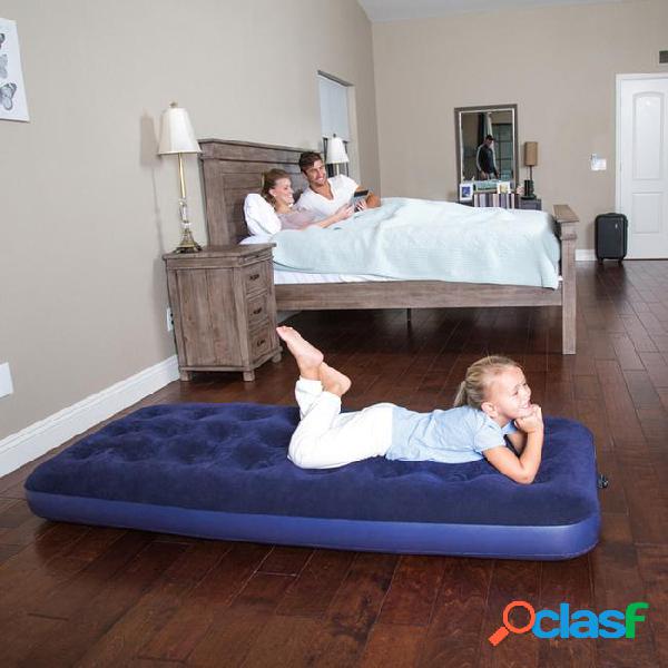 Bestway new flocking stand single inflatable mattress 1