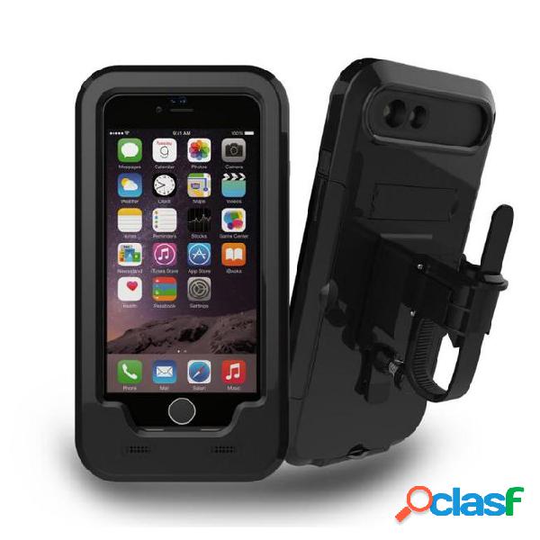 Bicycle mount iphone waterproof case, bike motorcycle rack