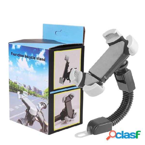 Bike phone mount 360 rotation motorcycle mobile phone holder