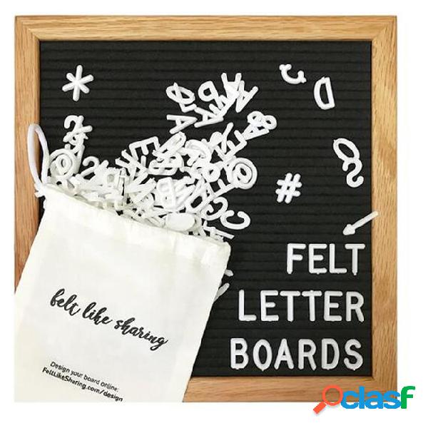 Black felt letter board message boards changeable 340