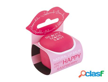 Bálsamo Labial BEAUTY MADE EASY Frambuesa Vegan (6 g)