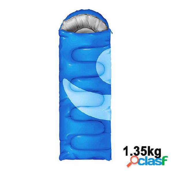 Blue green adult outdoor camping sleeping waterproof