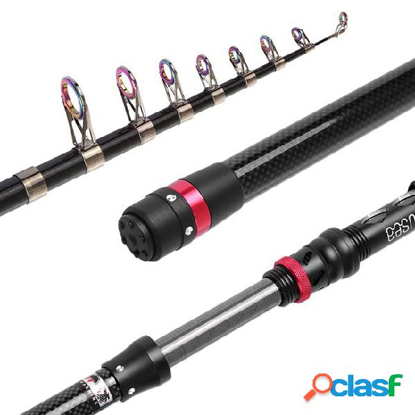 Blusea carbon fiber fishing rod super light sea fishing rod