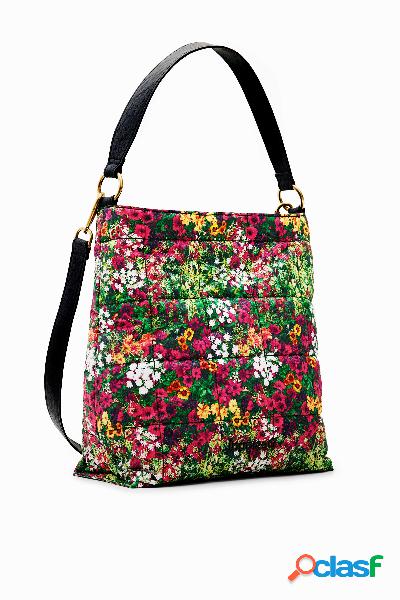 Bolso saco grande floral - GREEN - U