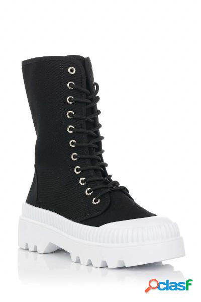 Bota con plataforma