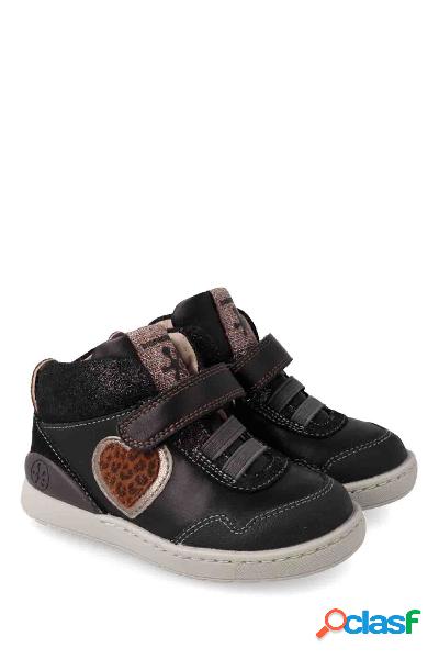 Bota en piel - Corazones