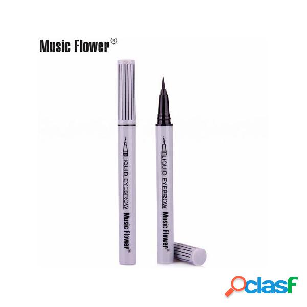 Brand music flower liquid eyebrow pencil waterproof