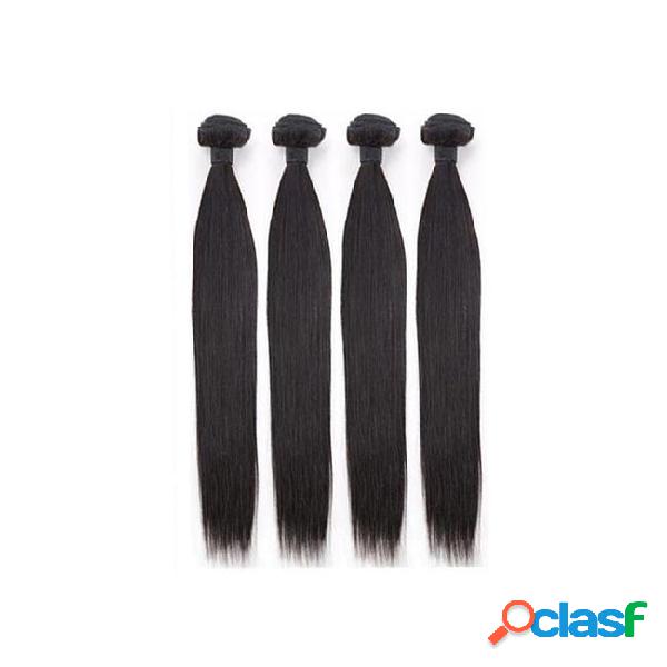 Brazilian straight human hair 8-30 inch wholesale 4 bundles