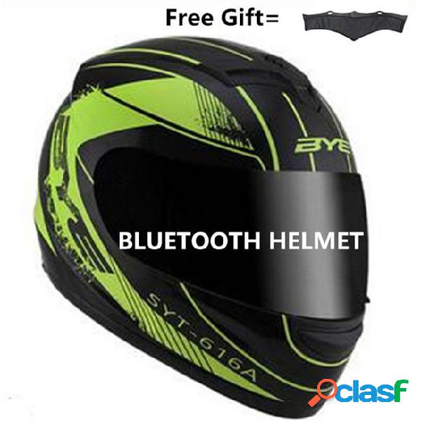 Bye bluetooth brands 616 full face motorcycle helmet