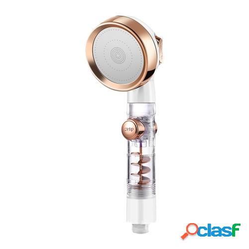 Cabezal de ducha de mano con ventilador Turbo Interruptor de