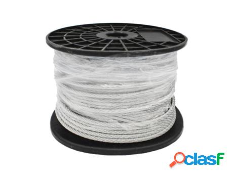 Cable acero 10 mm galvanizado (6x19x1) rollo 100 m