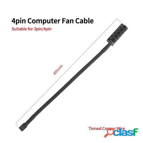 Cable de ventilador de computadora de 4 pines adecuado para