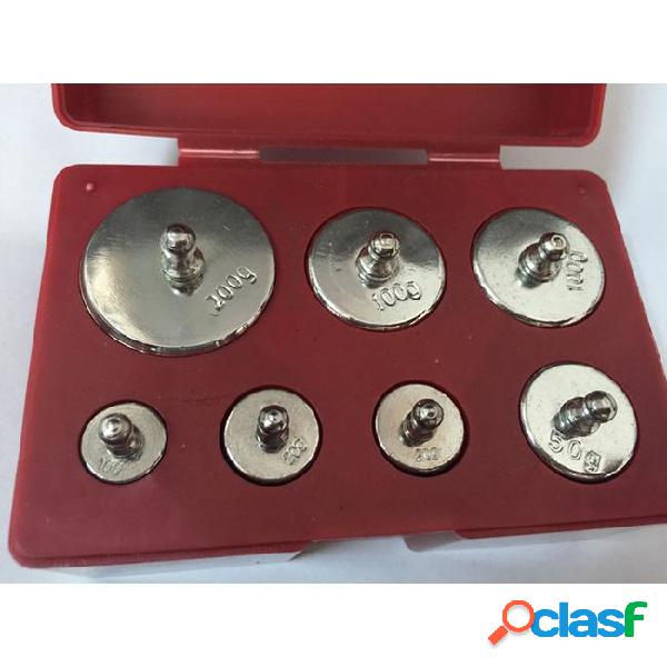 Calibration weight set 7pcs/set 200g 100g 50g 20g 10g 5g