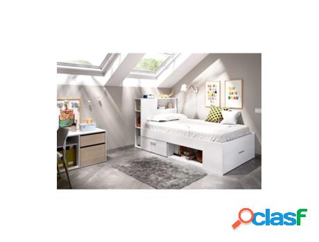 Cama Infantil DEKIT (99 x 218 x 96 cm - Melamina -