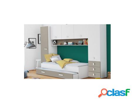 Cama Infantil DEMEYERE (304 x 94 x 203 cm - Tablero de