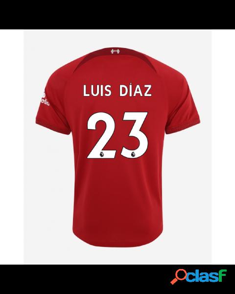 Camiseta 1ª Liverpool FC 2022/2023 de Luis Diaz