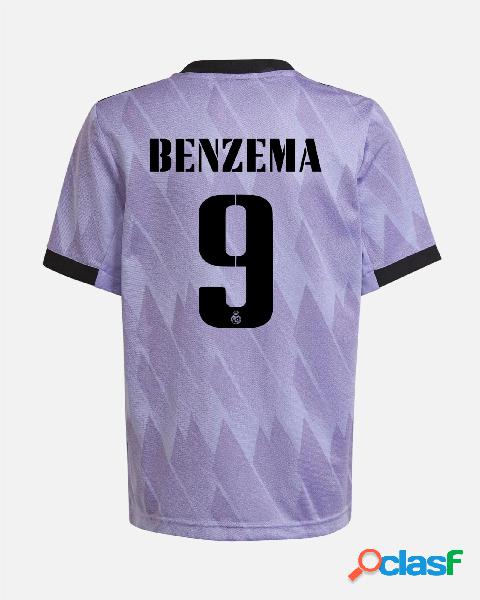 Camiseta 2ª Real Madrid 2022/2023 de Benzema