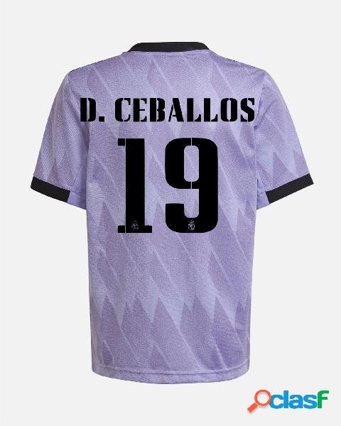 Camiseta 2ª Real Madrid 2022/2023 de D. Ceballos