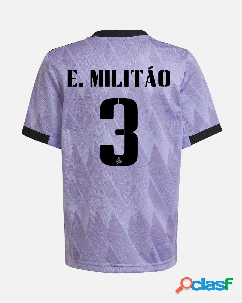 Camiseta 2ª Real Madrid 2022/2023 de E. Militão