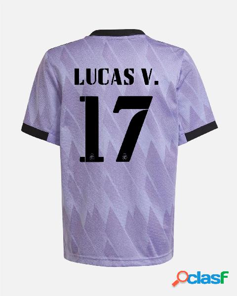Camiseta 2ª Real Madrid 2022/2023 de Lucas V.