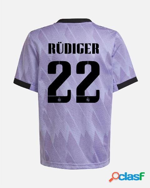 Camiseta 2ª Real Madrid 2022/2023 de Rüdiger