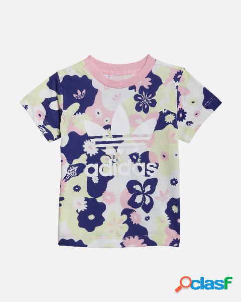 Camiseta adidas Flower AOP