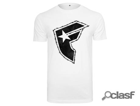Camiseta para Hombre FAMOUS (XXL - Blanco)
