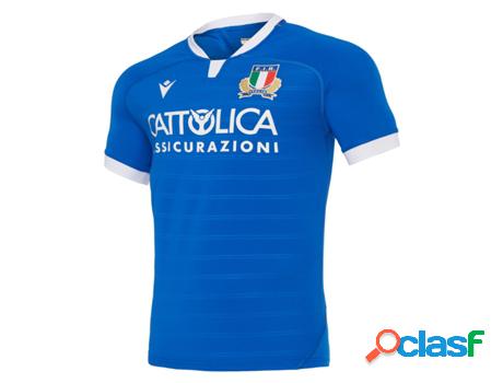 Camiseta para Hombre MACRON De Casa Italie Rugby 2020/21