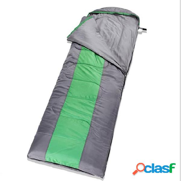 Camping envelope sleeping bag thermal adult spring and