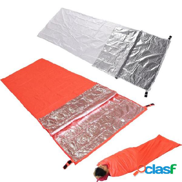 Camping portable adults warm coating sleeping bags envelope