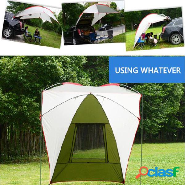 Camping tent car tent sunshade travel folding waterproof pu