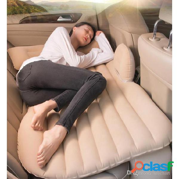 Car air inflatable travel mattress bed universal for back