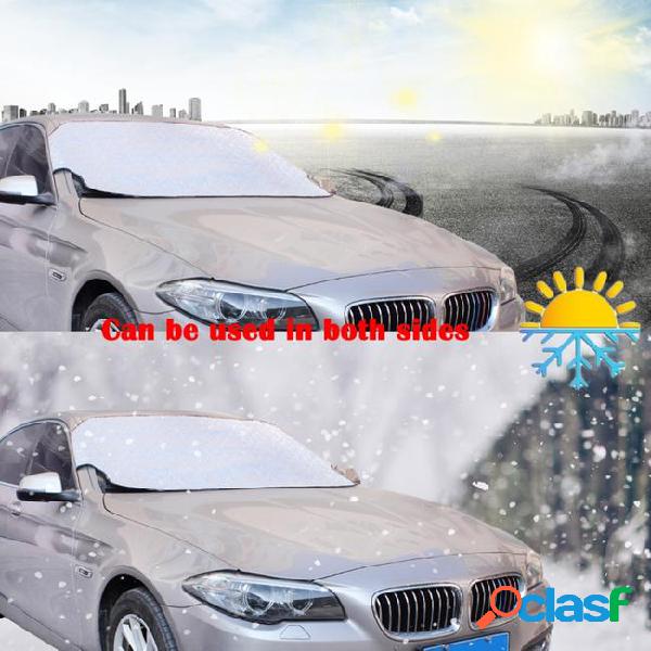 Car cover windshield front rear window snow cover visor auto