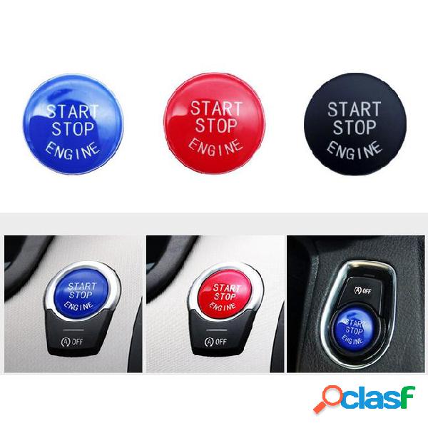 Car engine start stop switch button replace cover fit for