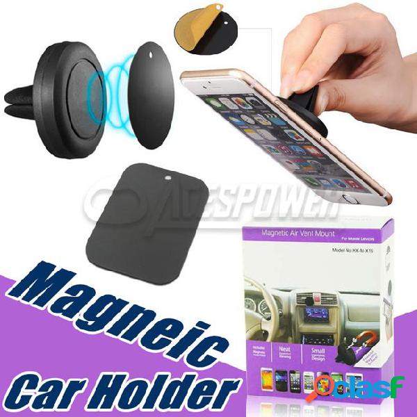 Car mount air vent magnetic universal phone holder for