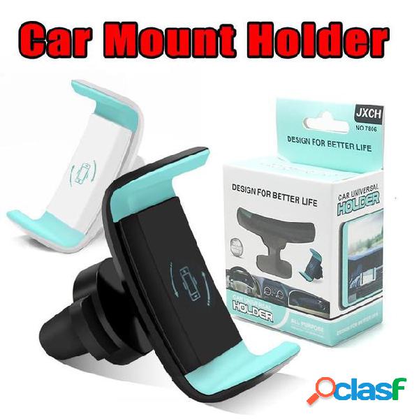 Car mount phone holder air vent 360 degree rotate mount