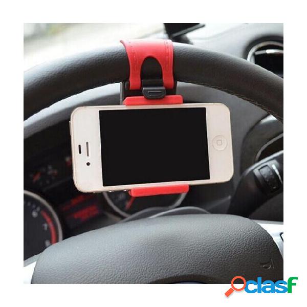Car streeling steering wheel cradle holder smart clip