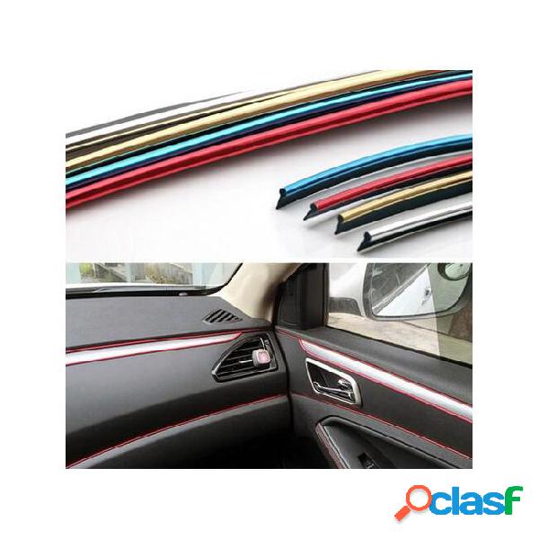 Car styling flexible interior internal decoration moulding
