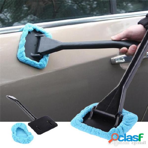 Car windshield wiper cleaning towel brush vehicle windshield
