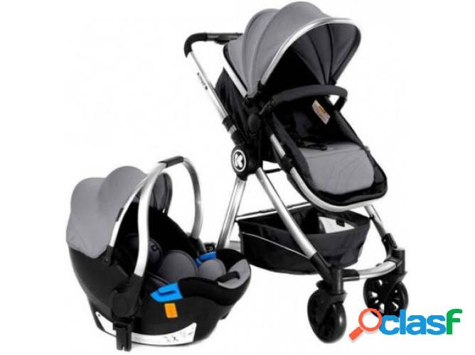Carrito de Bebé Trio KIKKA BOO Grey