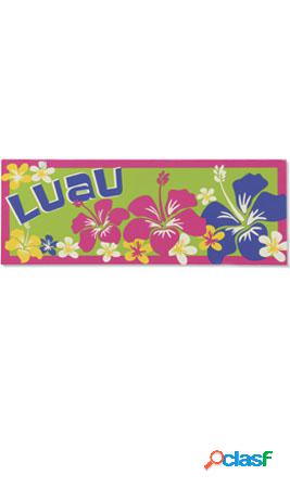 Cartel Luau Flores